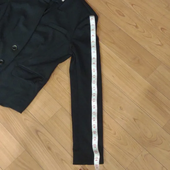 Ann Taylor Loft Small 2-button Blazer black VGC - Picture 12 of 13